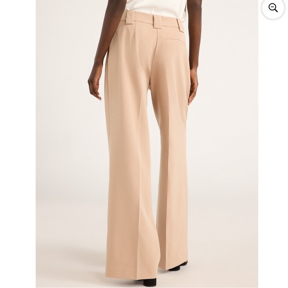 Scoop Women's Crepe Wide Leg Trousers - Picture 2 of 7